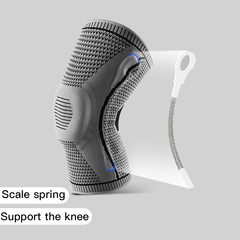 Single Knee Brace with Spring  - огляд і ціна Knee Sleeve Pair