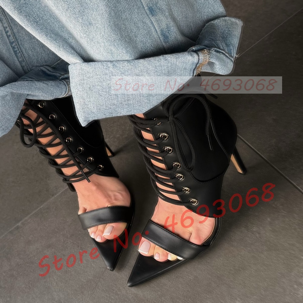 Sexy Pointy Toe Cross Tied Hig - огляд і ціна Crossfit Lady