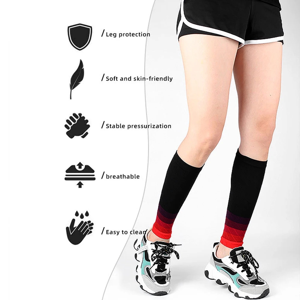 1Pair Calf Compression Sleeve  - огляд і ціна Knee Sleeve Pair